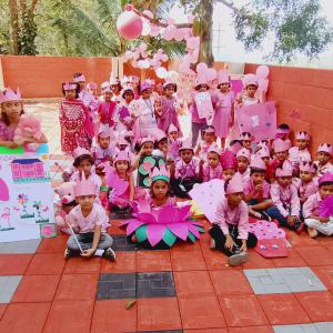 PINK DAY CELEBRATIONS BY OUR KG STUDENTS 23-1-2024